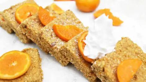 recette gateau avoine dattes et clementines