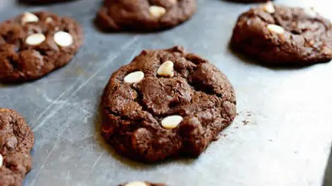 Recette cookies chocolat noir et pépites chocolat blanc