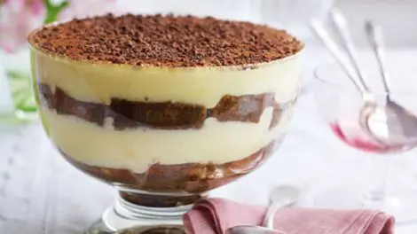 Recette tiramisu double chocolat