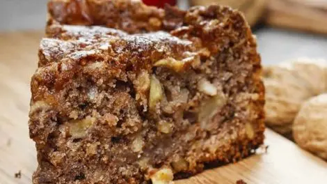 Recette gâteau de pommes à la cannelle