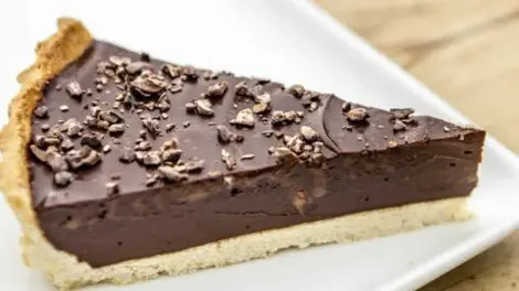 Recette de tarte au chocolat noir