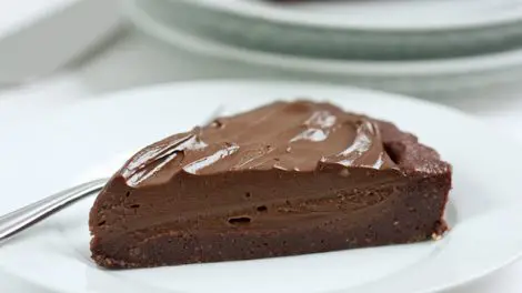 Recette de tarte à l'avocat et au chocolat