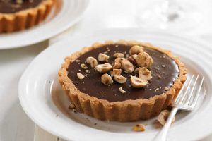 Tartelette avec ganache chocolat