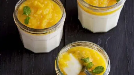 Recette pannacotta mangue