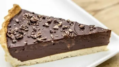 Tarte au chocolat la plus facile