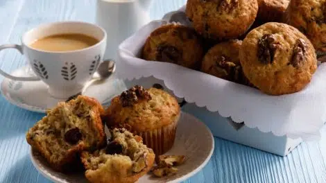 Muffins noix bananes