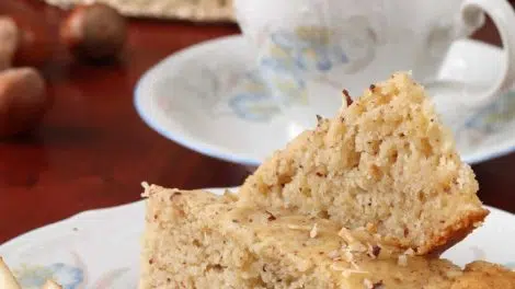 Gâteau aux noisettes moelleux