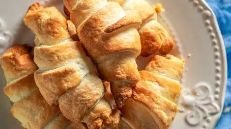 Recette des croissants boulangerie à la maison.