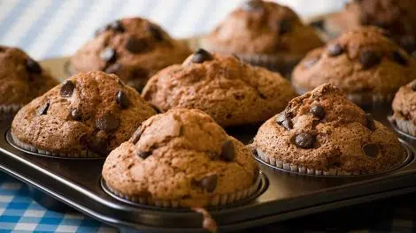 Muffin aux pépites chocolat moelleux fait maison