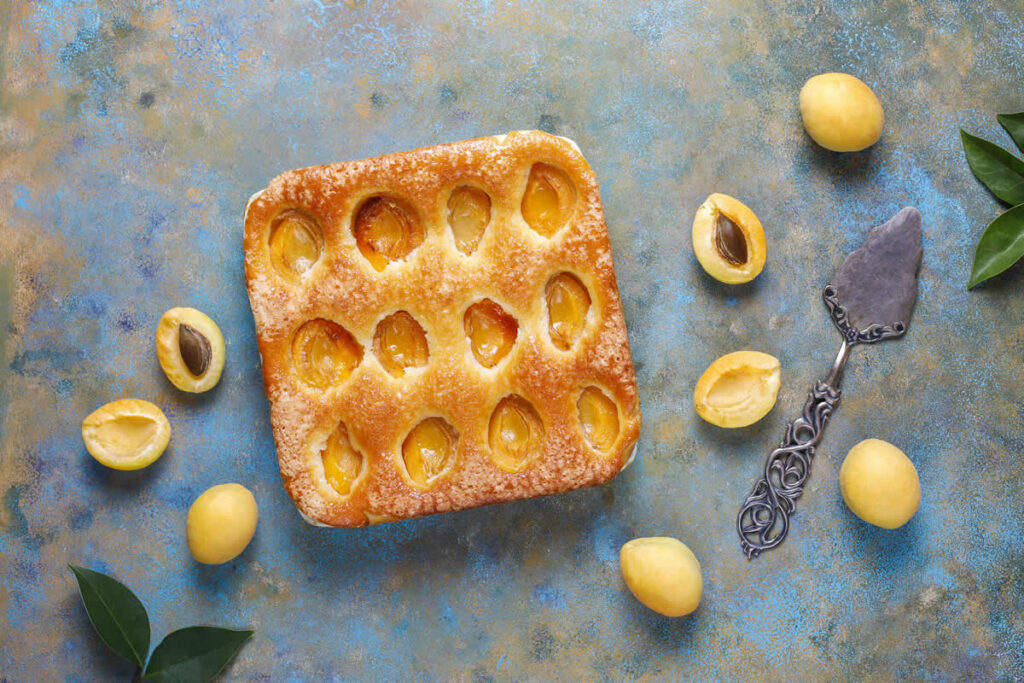 Gâteau aux abricots