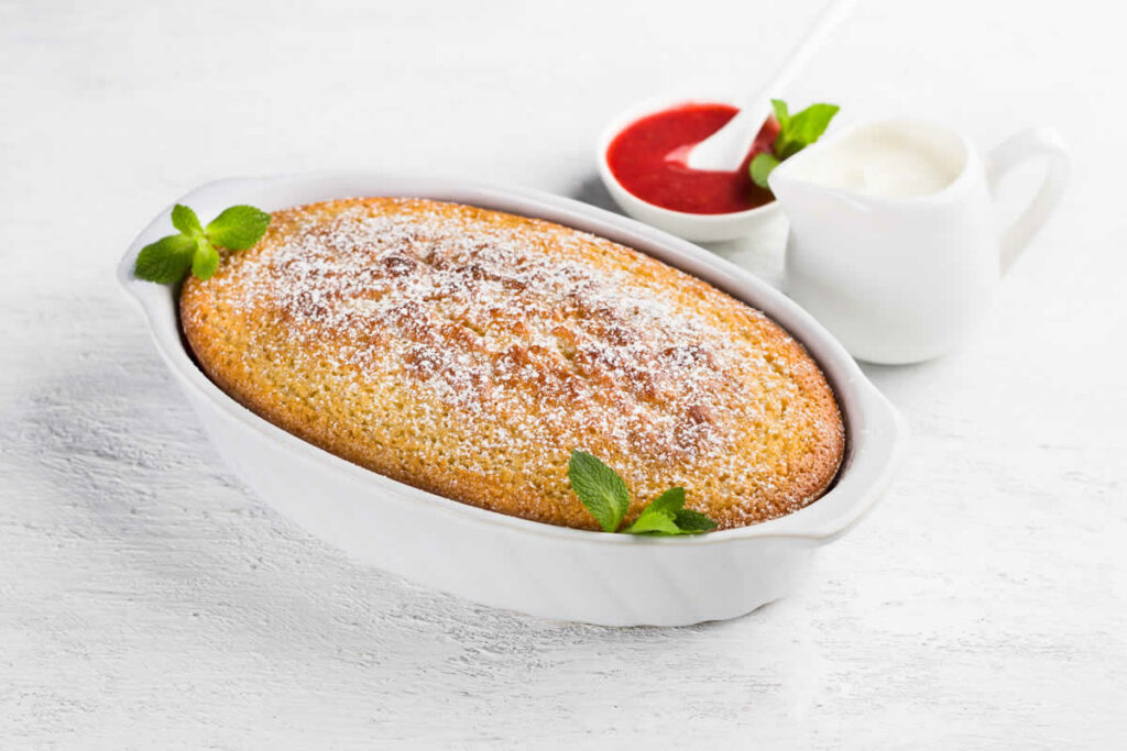 Gâteau de semoule au four