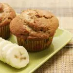 Muffins Noix Bananes , Le Gâteau Moelleux Et Fondant.