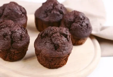 Muffins au chocolat sans oeufs