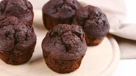 Muffins au chocolat sans oeufs