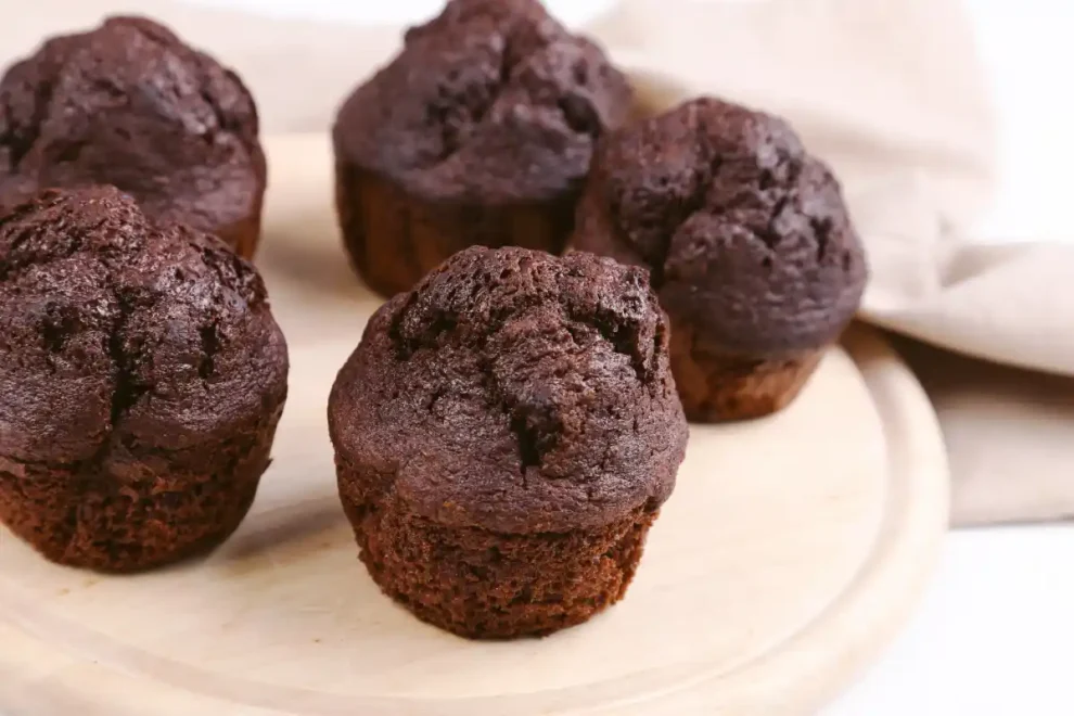 Muffins au chocolat sans oeufs