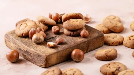 Biscuits aux noisettes faits maison