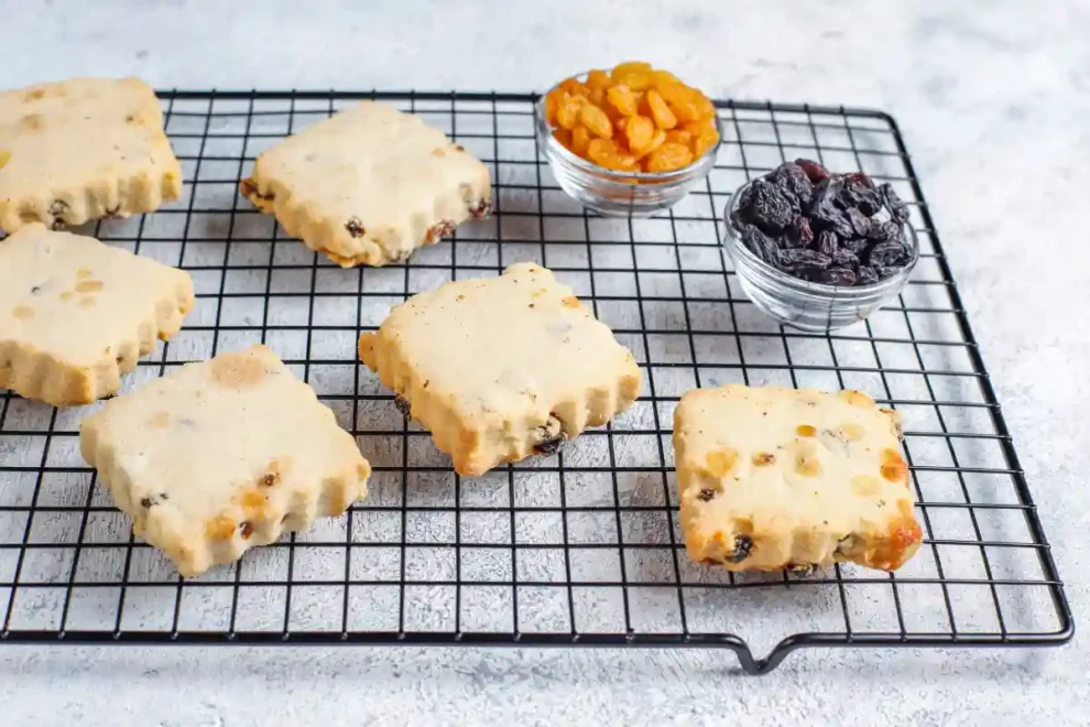 Biscuits aux raisins secs