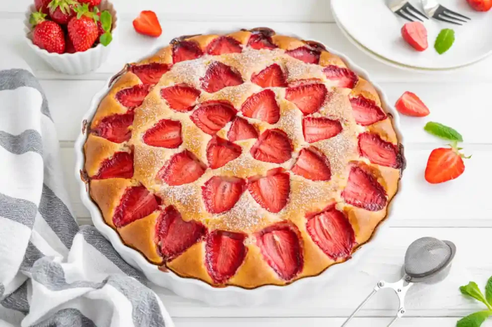 Cake Moelleux à la Fraise