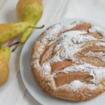 Gâteau fondant aux poires